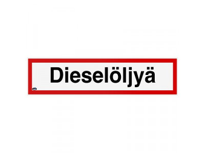 OPASTE 400X100 DIESELÖLJYÄ, TARRA